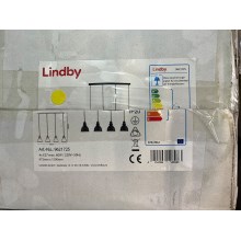 Lindby - Подвесная люстра JASMINKA 4xE27/60W/230V