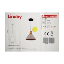 Lindby - Підвісна люстра CAISY 1xE27/40W/230V