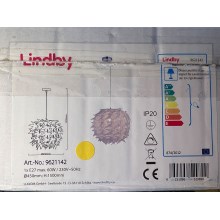 Lindby - Підвісна люстра CORIN 1xE27/60W/230V
