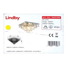 Lindby - Стельовий світильник ANNIKA 5xE14/40W/230V
