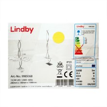 Lindby - Светодиодный торшер BOBI LED/24W/230V