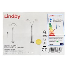 Lindby - Светодиодный торшер ELAINA 2xE14/4W/230V