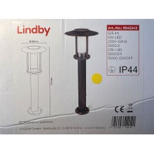 Lindby - Світлодіодна вулична лампа PAVLOS LED/5W/230V IP44