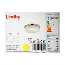 Lindby - Світлодіодний стельовий світильник для ванної кімнати SHANIA LED/12 W/230V IP44