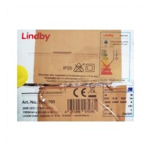 Lindby - Світлодіодний стельовий світильник з регулюванням яскравості IBBE LED/26W/230V Wi-Fi Tuya