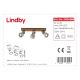 Lindby - Світлодіодний точковий світильник MITIS 3xGU10/5W/230V