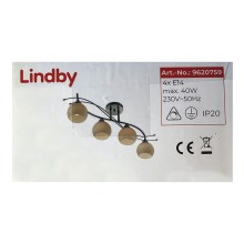Lindby - Точечный светильник LEANDA 4xE14/40W/230V