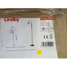 Lindby - Торшер OTIS 1xE27/60W/230V