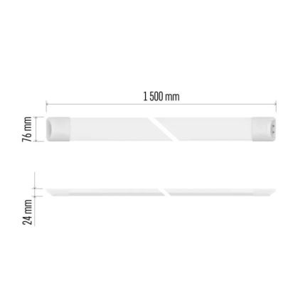 Линейный LED-светильник MINO LED/50W/230V 4000K 150 cm