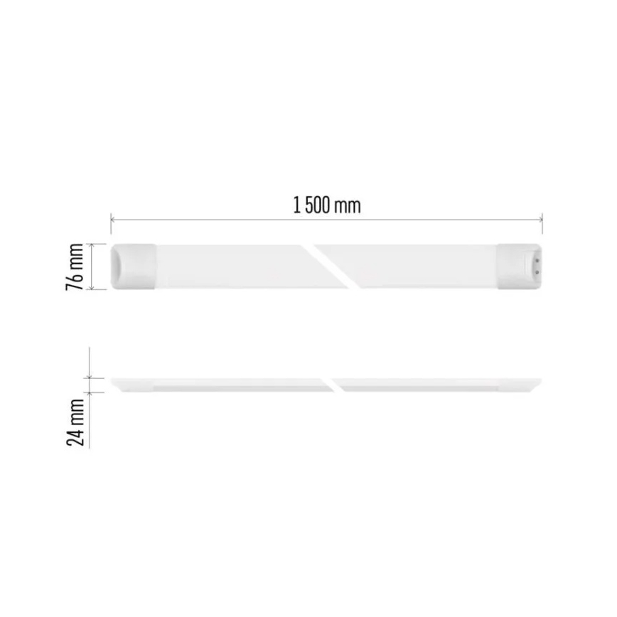 Линейный LED-светильник MINO LED/50W/230V 4000K 150 cm