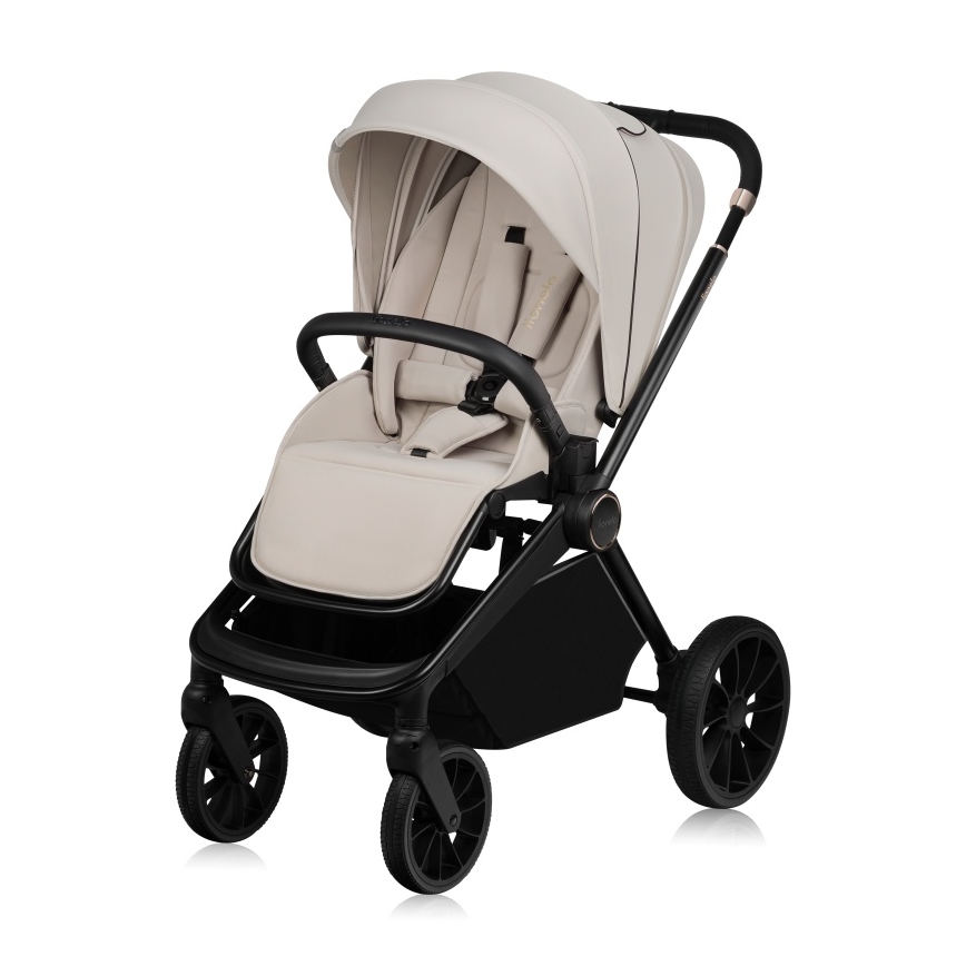 Lionelo - 2 în 1 cărucior combinat MIKA PLUS Sand Bej