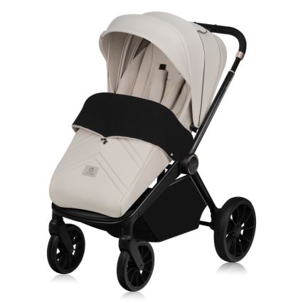 Lionelo - 2 în 1 cărucior combinat MIKA PLUS Sand Bej