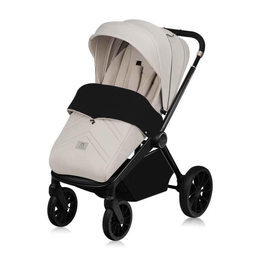 Lionelo - 2 în 1 cărucior combinat MIKA PLUS Sand Bej