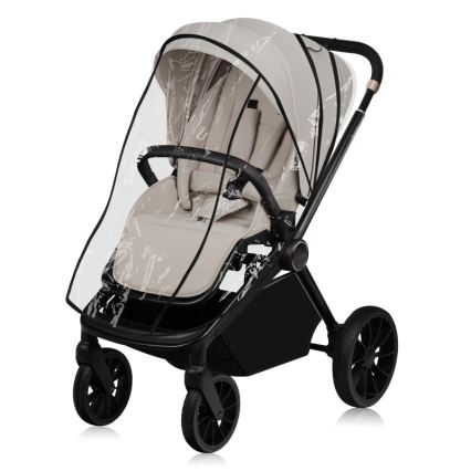 Lionelo - 2 în 1 cărucior combinat MIKA PLUS Sand Bej