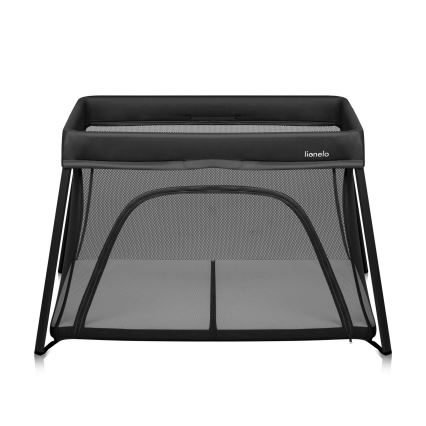 Lionelo - 3-in-1 Travel Crib ALICE Black