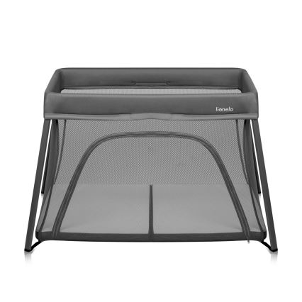 Lionelo - 3-in-1 Travel Crib ALICE Grey