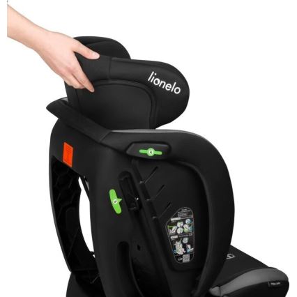 Lionelo - Автокресло AART i-Size 40-150 см черный/серый