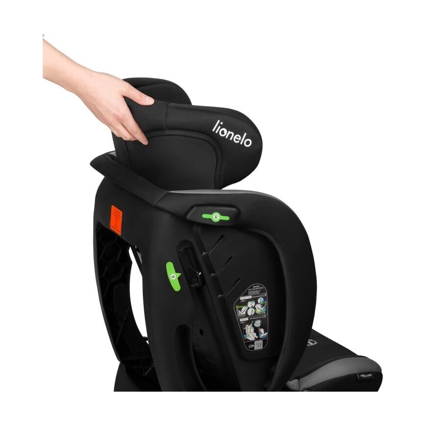 Lionelo - Автокресло AART i-Size 40-150 см черный/серый