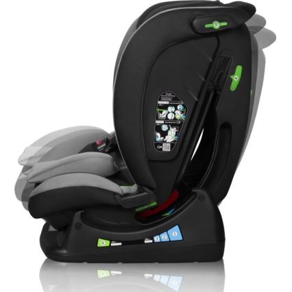 Lionelo - Автокресло AART i-Size 40-150 см черный/серый