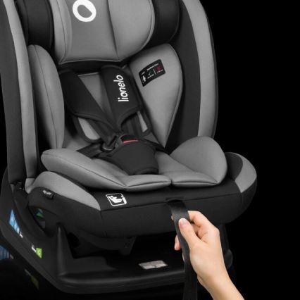 Lionelo - Автокресло AART i-Size 40-150 см черный/серый