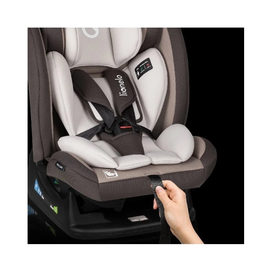Lionelo - Автокресло AART i-Size 40-150 см коричневый/кремовый