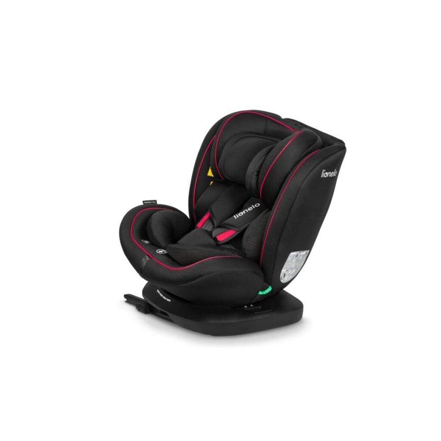 Lionelo - Автокресло BASTIAAN i-Size 40-150 см черный/красный