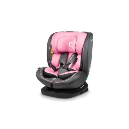 Lionelo - Автокресло BASTIAAN i-Size 40-150 см серый/розовый