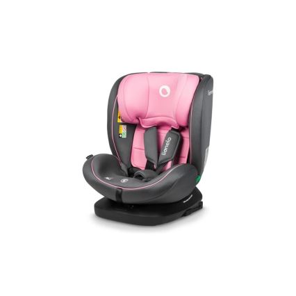Lionelo - Автокресло BASTIAAN i-Size 40-150 см серый/розовый