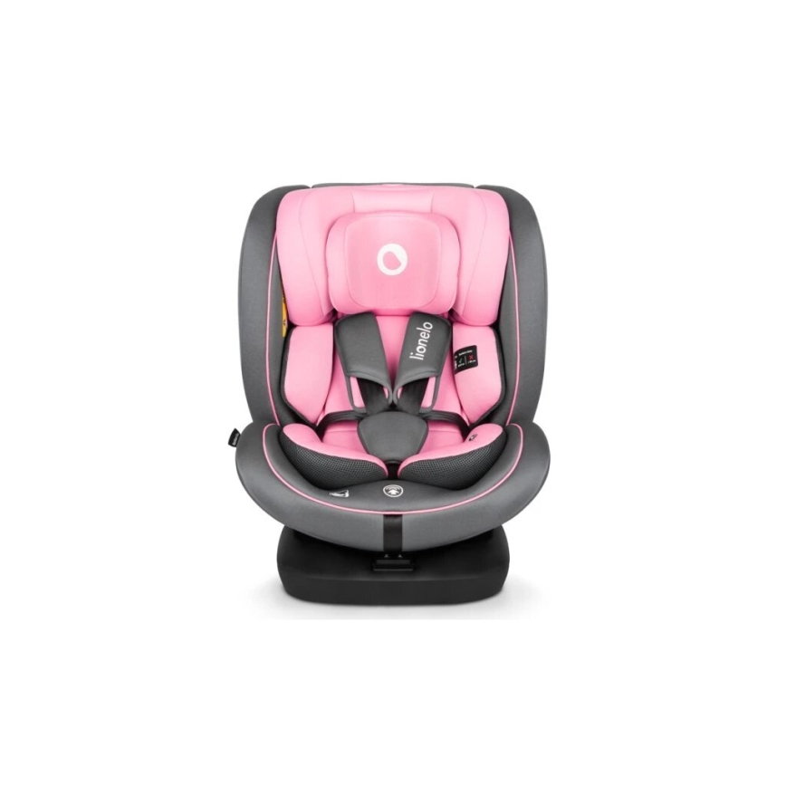 Lionelo - Автокресло BASTIAAN i-Size 40-150 см серый/розовый