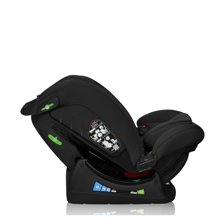 Lionelo - автокресло IZZY i-Size 40-150 см чёрный карбон