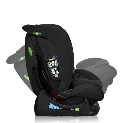 Lionelo - автокресло IZZY i-Size 40-150 см чёрный карбон
