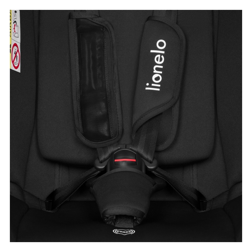Lionelo - автокресло IZZY i-Size 40-150 см чёрный карбон