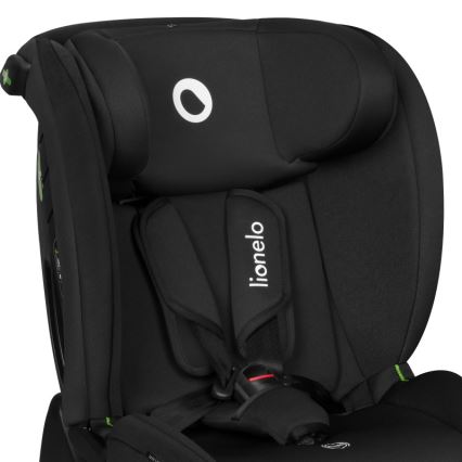 Lionelo - автокресло IZZY i-Size 40-150 см чёрный карбон