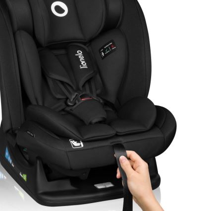 Lionelo - автокресло IZZY i-Size 40-150 см чёрный карбон