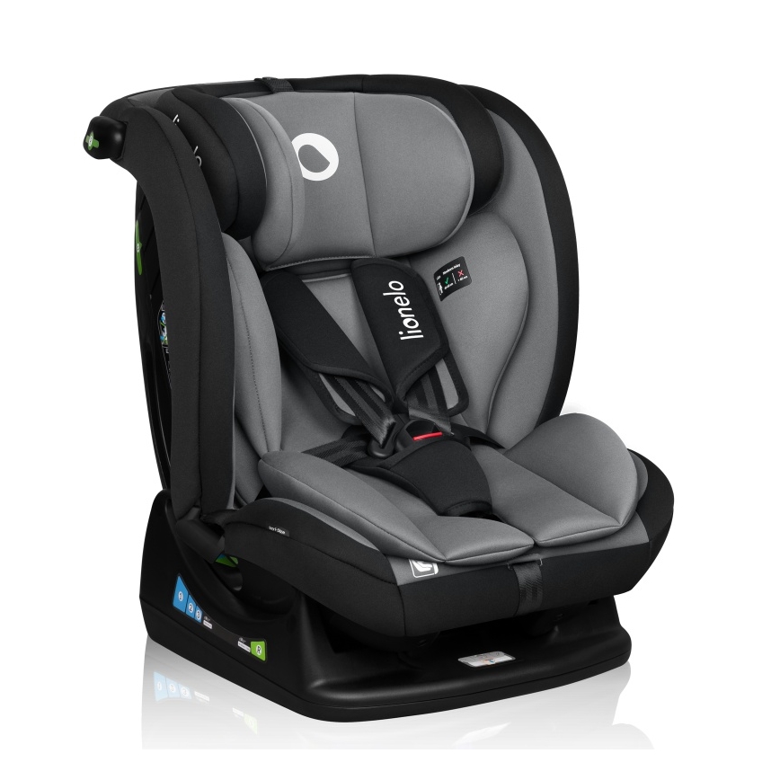 Lionelo - Автокресло IZZY i-Size 40-150 см черно-серый
