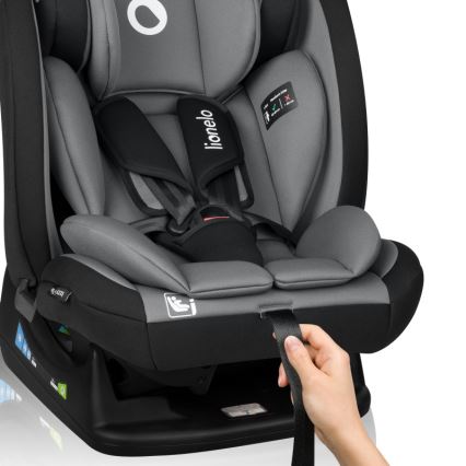 Lionelo - Автокресло IZZY i-Size 40-150 см черно-серый