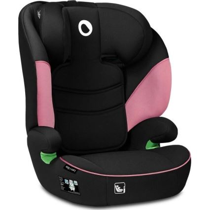 Lionelo - Автокресло LARS i-Size 100-150 см черный/розовый
