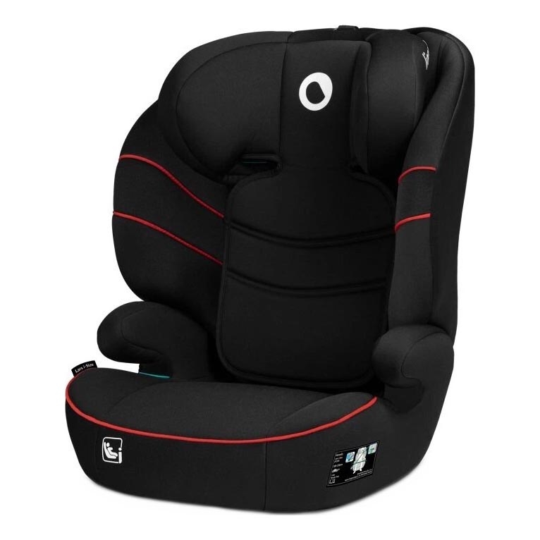 Lionelo - Автокресло LARS i-Size 100-150 см черный/красный