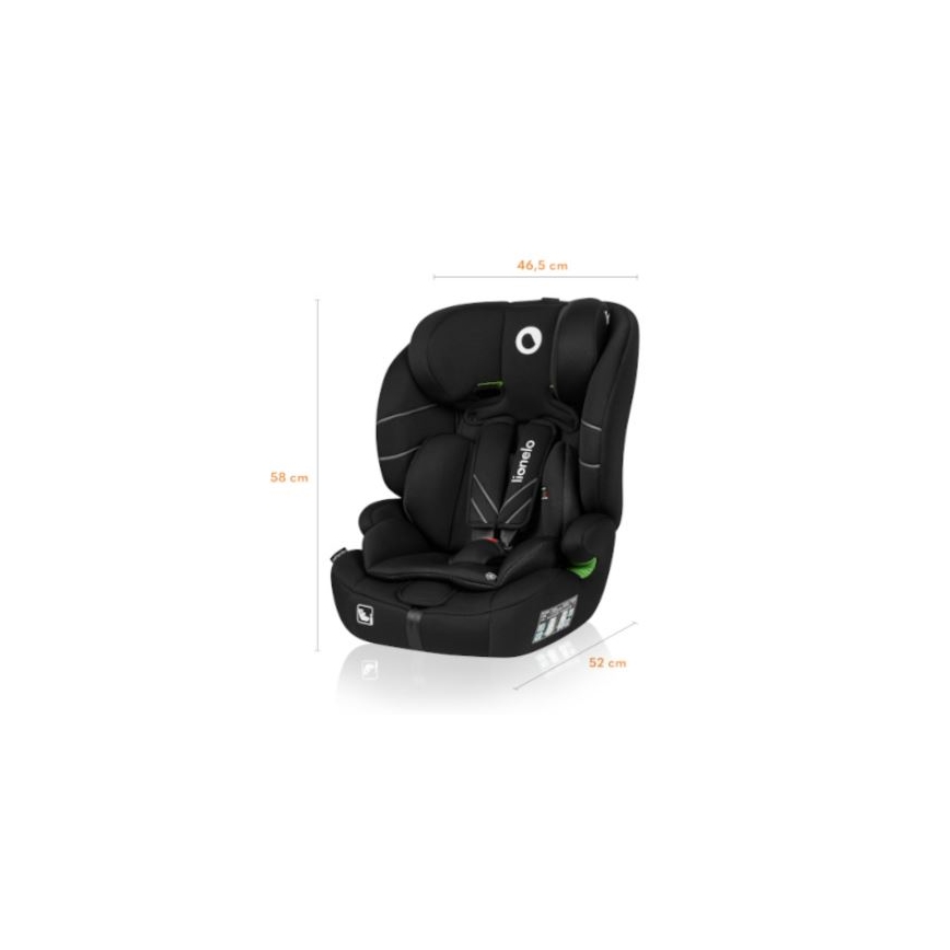 Lionelo - Автокресло LEVI ONE i-Size 76-150 см черный