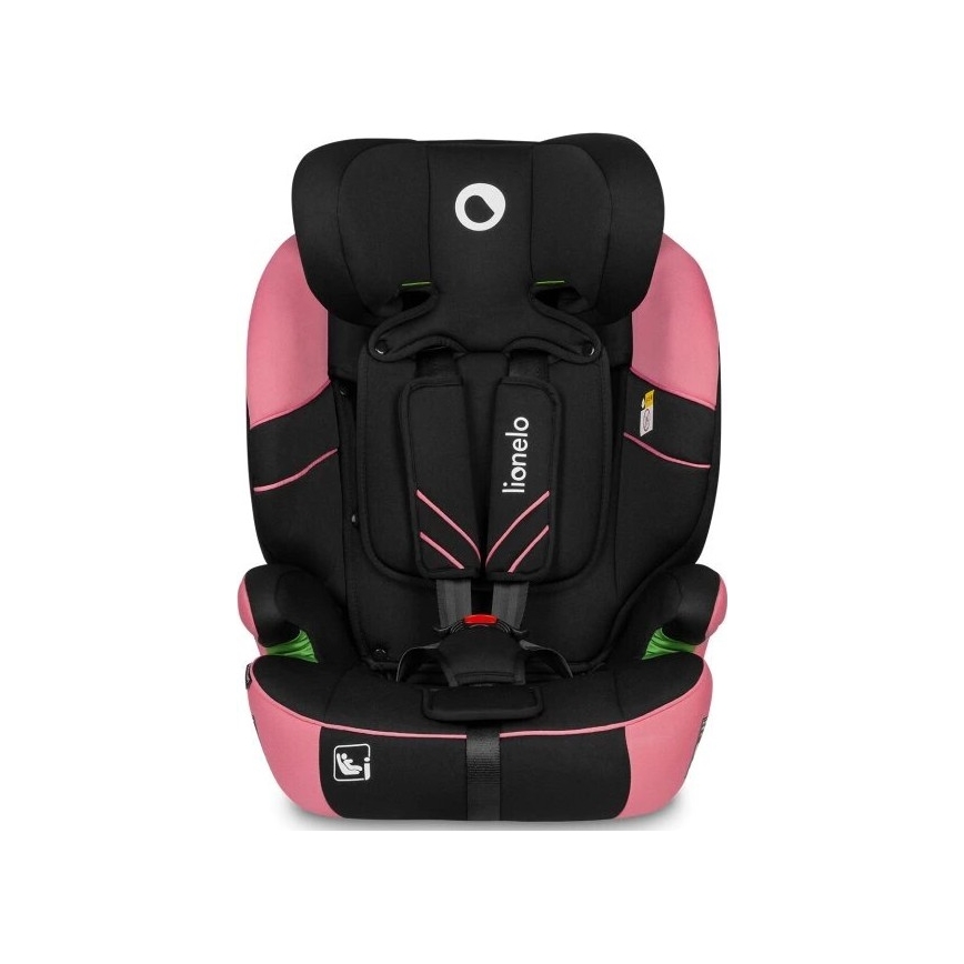 Lionelo - Автокресло LEVI ONE i-Size 76-150 см черный/розовый