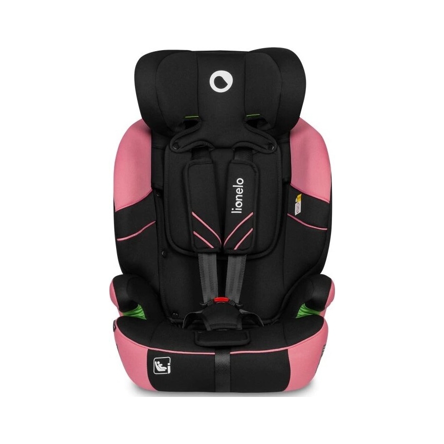 Lionelo - Автокресло LEVI ONE i-Size 76-150 см черный/розовый