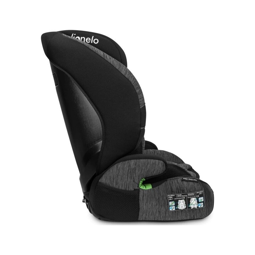 Lionelo - Автокресло LEVI ONE i-Size 76-150 см черный/серый