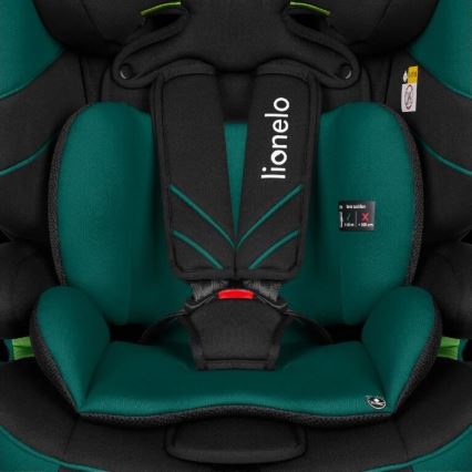 Lionelo - Автокресло LEVI ONE i-Size 76-150 см черный/зеленый