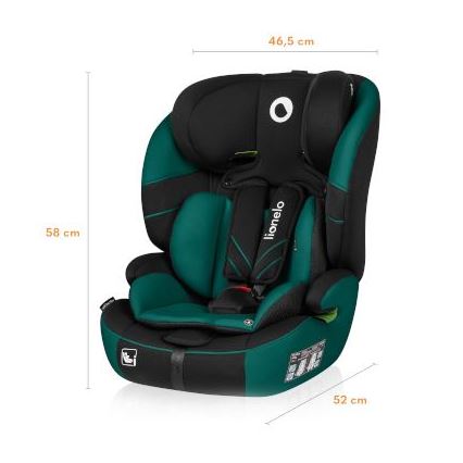 Lionelo - Автокресло LEVI ONE i-Size 76-150 см черный/зеленый