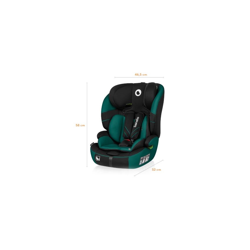 Lionelo - Автокресло LEVI ONE i-Size 76-150 см черный/зеленый