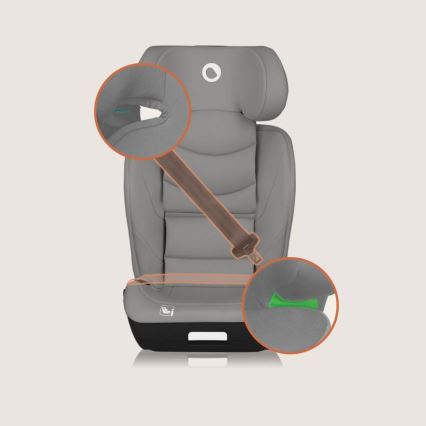 Lionelo - автокресло NEAL i-Size 100-150 см бетонно-серый