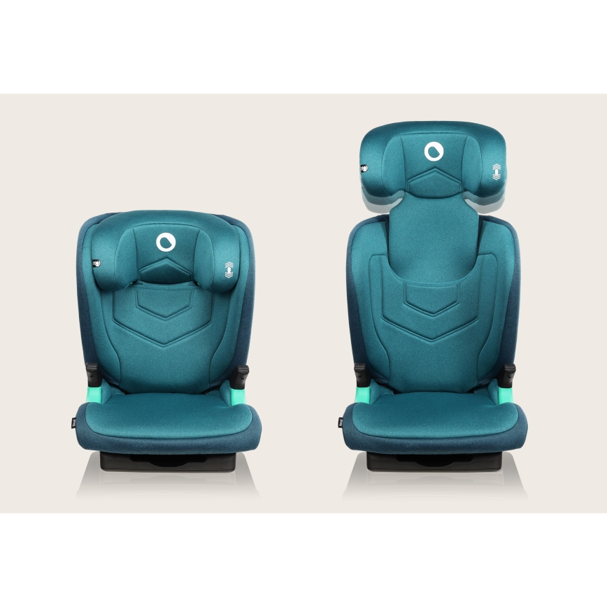 Lionelo - автокресло NEAL i-Size 100-150 см бирюзово-зелёный