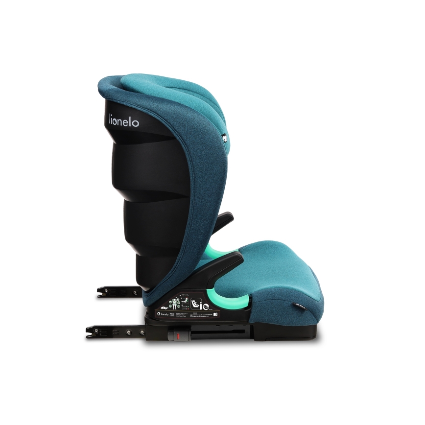 Lionelo - автокресло NEAL i-Size 100-150 см бирюзово-зелёный