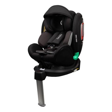 Lionelo - Автокресло с поворотной базой ANTOON PLUS i-Size 40-105 cm Black Onyx