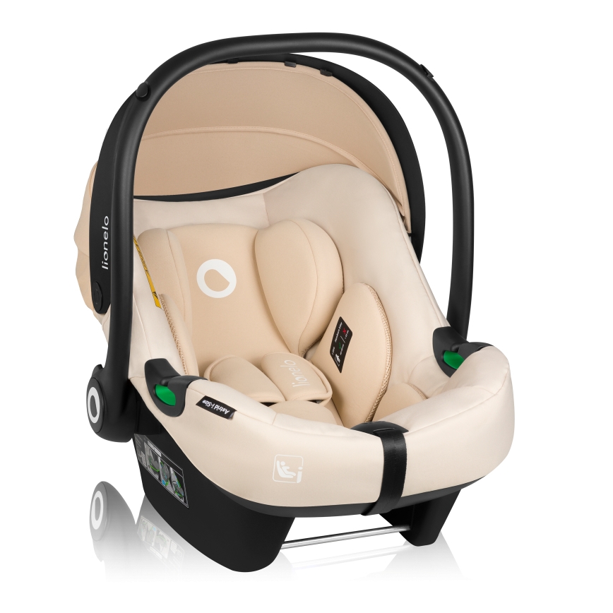 Lionelo - Автокресло с поворотной базой ASTRID SET i-Size 40-87 см песочно-бежевый